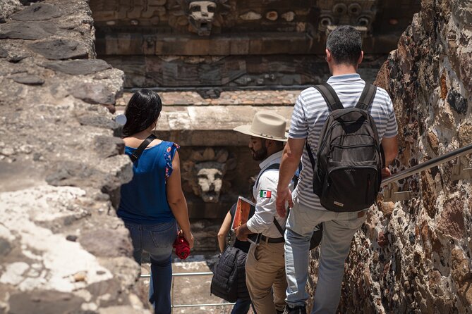 Teotihuacán 3 Pyramids Tour with Cave Breakfast + Transportation - The Temple of Quetzalcóatl and the second archaeological stop