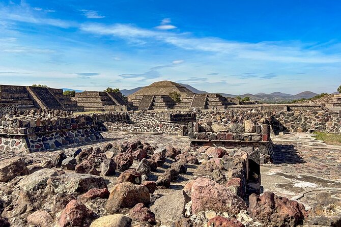 Teotihuacan, Guadalupe Shrine & Tlatelolco Day Tour with Lunch - Transport, group size, and meeting point