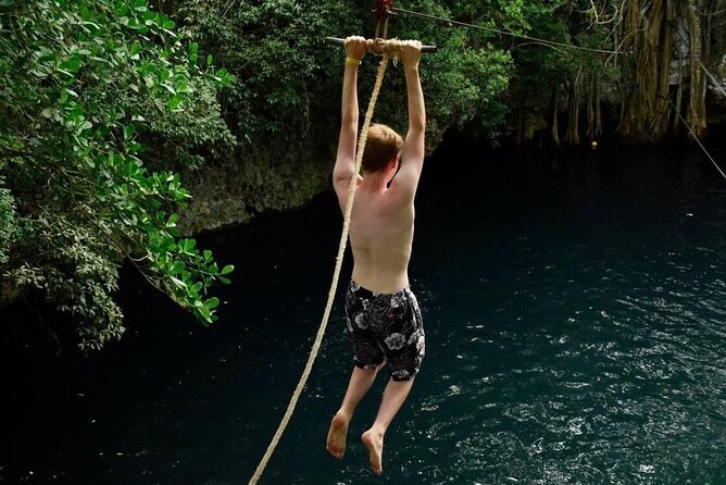 Tequila Tasting, Horseback Riding,ATV, Ziplines Cenote and Lunch - The cenote delivers the best pause in the schedule