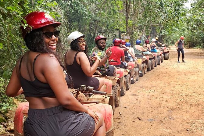 The Best Adrenaline Park! ATV´s Ziplines & Cenote swim experience from Cancun - What the $61 price really covers