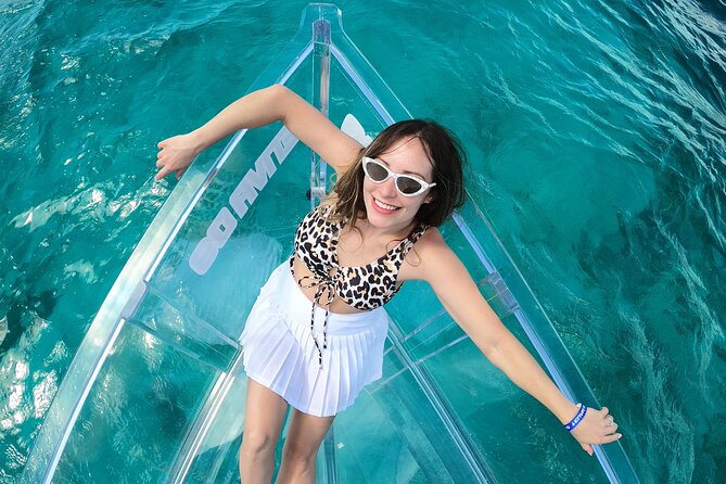 Tour to Arch in the only Clear Boat in Cabo Cruise Hotel PICKUP! - Cabo San Lucas Beach and Lovers Beach