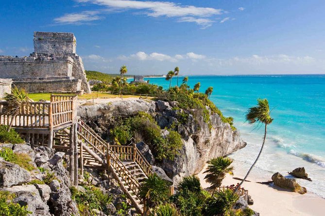 Tulum, Coba, Playa Del Carmen and Cenote Tour with Tickets - Tulum’s cliffs, temples, and ticket trouble