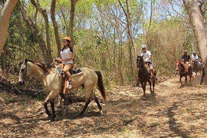 Tulum Jungle Horseback Ride + ATV + Ziplines + Cenote Combo Tour - Rappelling and the Mayan ceremony