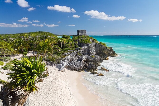 Tulum, Snorkeling with Sea Turtles, Cenote and Beachside Lunch - Punta Venado lunch arrives at the end