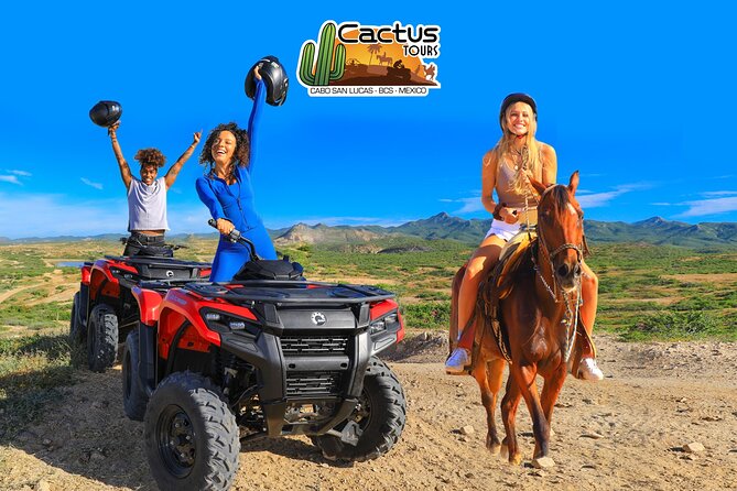 UTV, Free Horseback Ride, and Sky Bike Adventure Combo - Safety, comfort, and group details