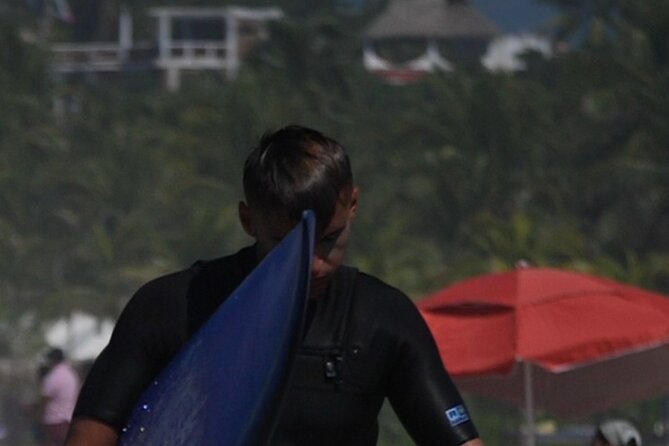 Vallarta surf lesson with Pickup Included - The optional seafood stop