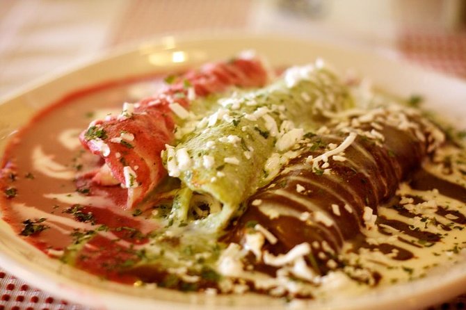 Winner 2025 Downtown Vallarta Food Tour with Vallarta Food Tours - A stuffed seafood jalapeño taco at Mariscos Cisneros