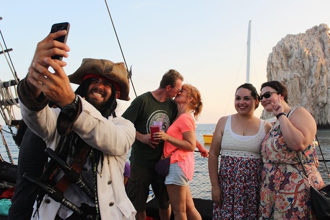 Yo Ho Pirate Sunset Dinner Cruise in Cabo San Lucas - The first 30 minutes near El Arco